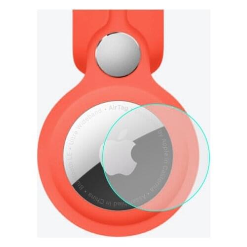 2/4/6/8pcs Protector For Airtags Tracker-protective Film Tpu Edge Soft Film For Apple Airtag Case Protective Cover Tpu Edge