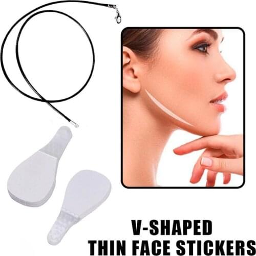 5 Pair Invisible Thin Face Stickers V-Shape Face Facial Line Wrinkle Sagging SkinFace Lift Up Fast Chin Adhesive Tape