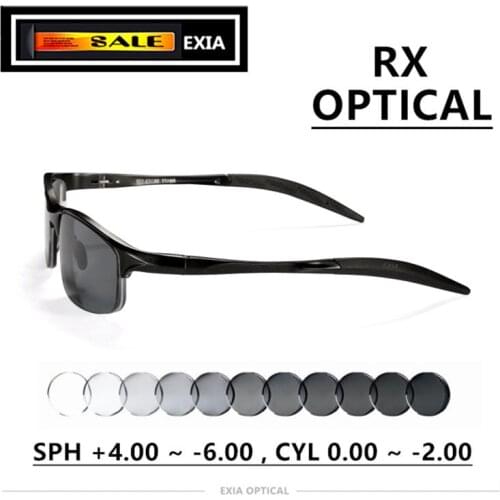 Photochromic Sunglasses Men and Women Super Hydrophobia HMC EXIA Transition Lenses KD-24 Series