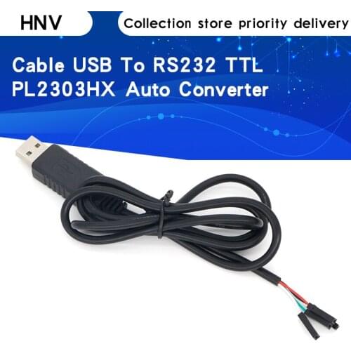 USB Support to COM Module Cable USB To RS232 TTL UART PL2303HX Auto Converter