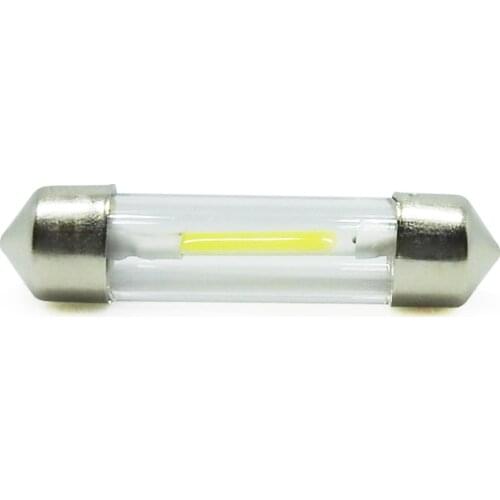 Festoon Led C5W Reading Lamp 31mm 36mm 39mm 41mm Cob Glass Car Interior Light Auto Vehicle Dome Door Bulb 12V DC White