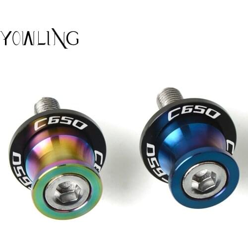 M8 Stand Screws Swing arm Swingarm Spools Slider Support For BMW C600 SPORT(k18) 2012-2015 C650 sport GT (K19) 2012-2016