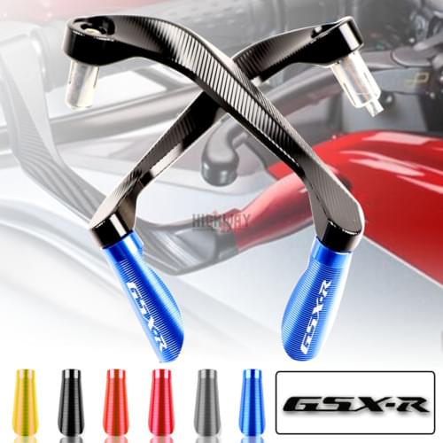 Motorcycle CNC Aluminum 7/8'' 22mm Brake Clutch Levers Guard Handlebar Protector For Suzuki GSX-R GSXR600 GSXR750 GSXR1000