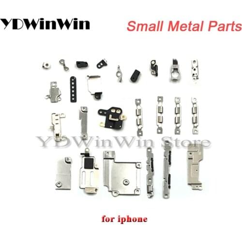 1set Inner Small Metal Parts For iPhone 6 6s 7 8 Plus 5 5s SE X XS Max XR Inside Shield Plate Kit Bracket Set Holder Replacement
