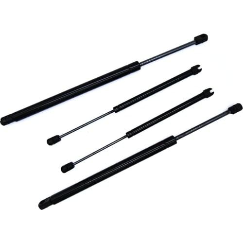 4pcs Rear Window +Tailgate Boot Gas Struts Support Vieruodis For Nissan Pathfinder R51 2005 2006 2007 2008 2009 2010 2011 2012