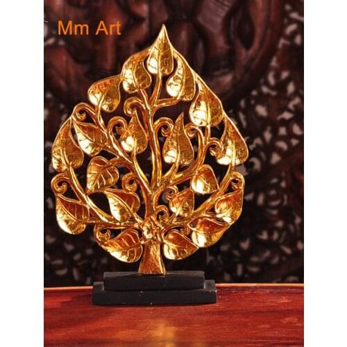 Crafts Southeast Asian Style Decoration Living Room Gold Tilia Europaea Decorations