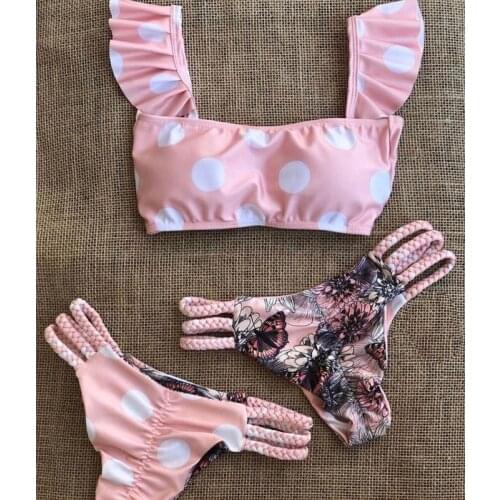 Rinabe Polka Dot Swimwear