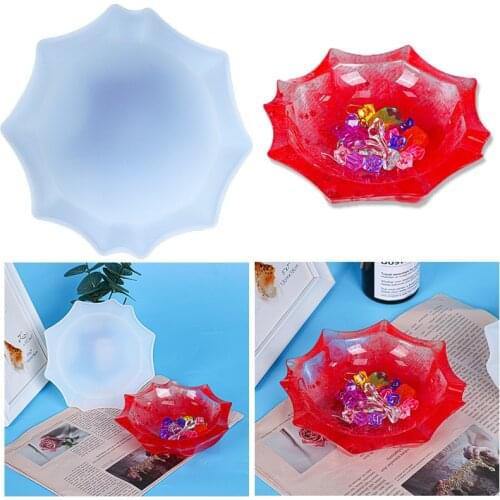 DIY Crystal Resin Epoxy Resin Drop Creative Irregula Mold Ten Angle Plates Set Silica Seed Candy Mold Home Decor Handmade Crafts