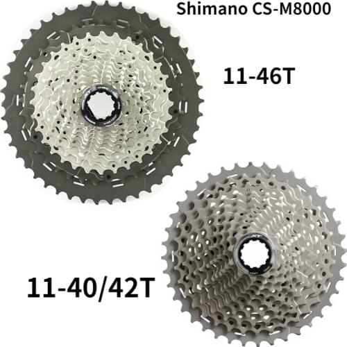 SHIMANO Deore XT CS M8000 Cogs Freewheel Mountain Bike MTB 11 speed M8000 Cassette Sprocket 11-40T 11-42T 11-46T