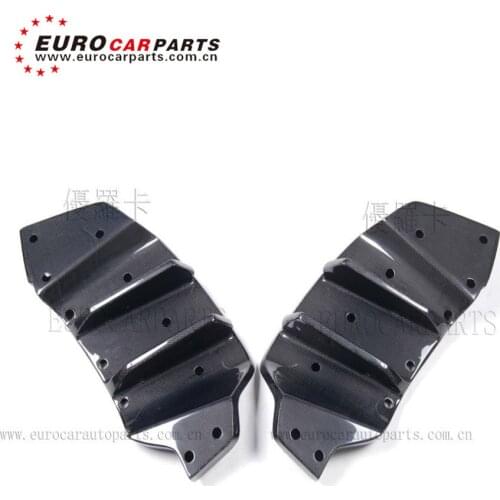 C7 Revo Two sheet carbon finber diffuser fit for Z06 Z07 2014 2015 2016 year C7 carbon diffuser spoiler rear skirt