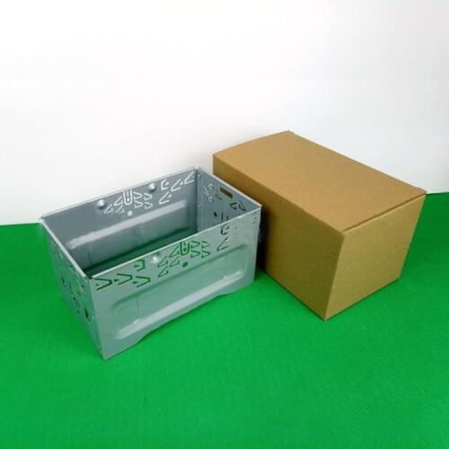 Universal ISO 2DIN Double Ingot Iron Frame DVD Navigation Bracket Panel for Automotive Audio Modification Frame