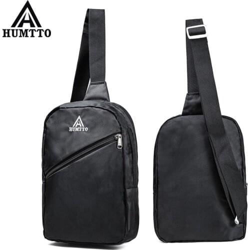 HUMTTO Waterproof Running Bag Brand 7L Side Sling Unisex Jogging Bags Gym Shoulder Bag Small Flap Casual Crossbody Messenger Bag