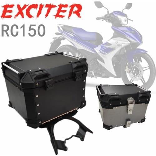 For Yamaha Exciter-GP-150-RC RC150 Tail Box Rear Luggage Case Motorcycle High Quality Aluminum Alloy Box 45L 55L 65L Waterproof