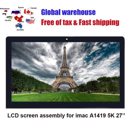 LCD Screen Assembly Retina Display for iMac A1419 5K 27'' LM270QQ1 SDB1 SDA2 SDC1 EMC2834 2806 3070
