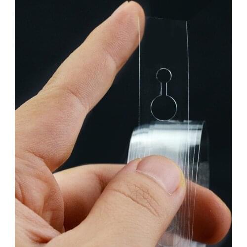 1pc 5m Balloon Chain Tape Clear One/Two Holes Arch Connect Strip Party Supplies Balloon Holder for Birthday Wedding Party