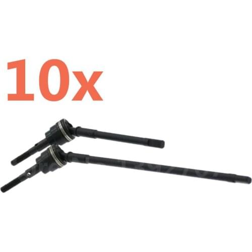 10pcs CNC RC Cars Upgrade Part AX3078 Front Universal CVD Drive Shaft Axle Sets For 1/10 Axial SCX10 Hobby Wraith Spawn AX90056