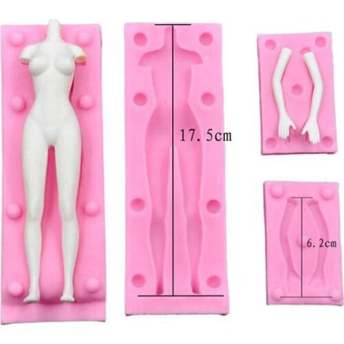 People Shaped 3D Silicone Mold Cake Chocolate Mold Cake Decorating Tools Fondant Sugarcraft Cake Mold Kitchen Baking Tools