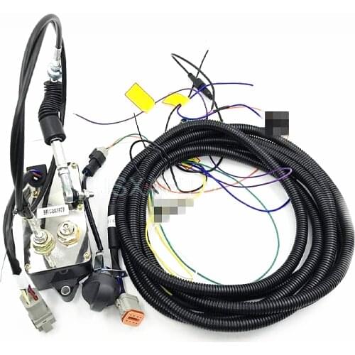 Excavator accessories For HITACHI ZX DAEWOO SANY SY XCMG Universal throttle motor 24V/12V universal starter motor