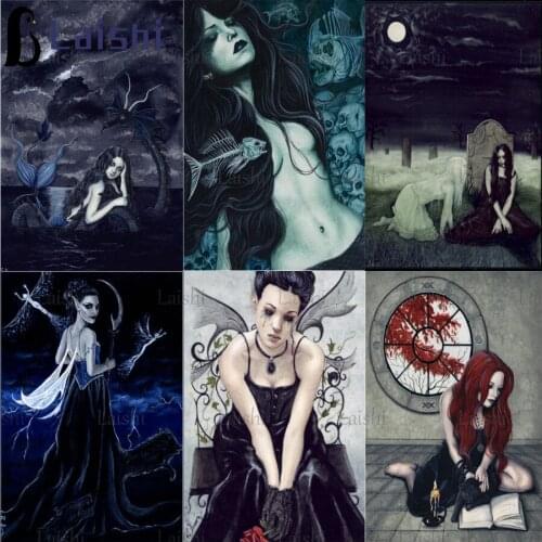 Diamond embroidery Cartoon, horror, spooky diamond mosaic diamond painting full square round stitch cross rhinestone pictures