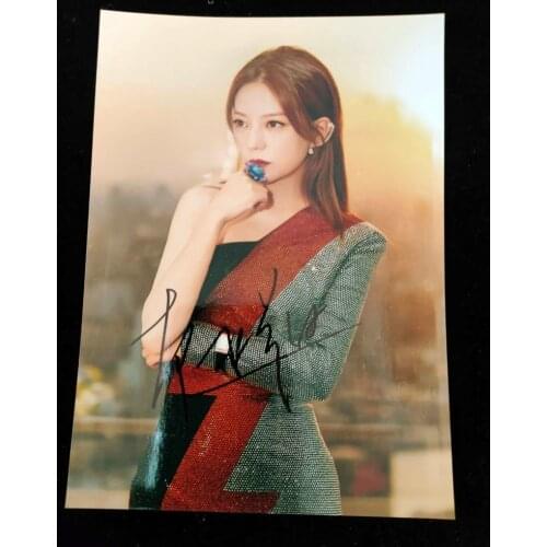 Hand signed Vicki Zhao Wei autographed photo 5*7 autographs free ship 112020
