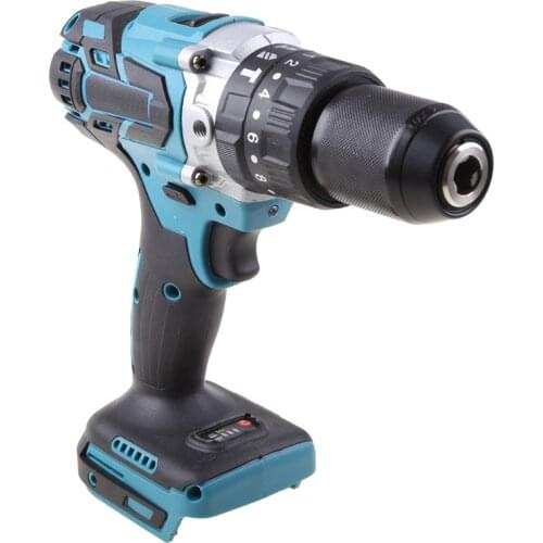 R7RC 13mm Cordless Brushless Impact Electric Drill Screwdriver Compatible 1815 1820 1830 1840 1850 1860 Lithium Battery Power