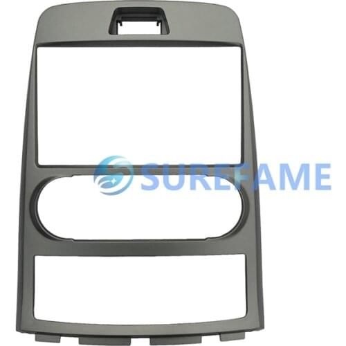 Car Radio DVD Cover for Hyundai Genesis Rohens Coupe Manual A/C Headunit Install Fascia Panel Audio Dash Trim Kit Fascia