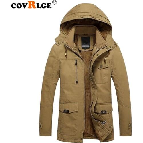 Covrlge Men's Autumn Parkas