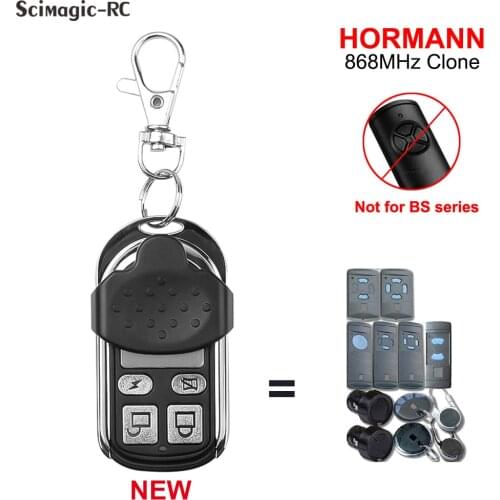 HORMANN HSE2 868 MHZ Cloning Remote Control HORMAN HSM4 HSM2 Wireless 4 Keys Duplicator for Garage Gate Door
