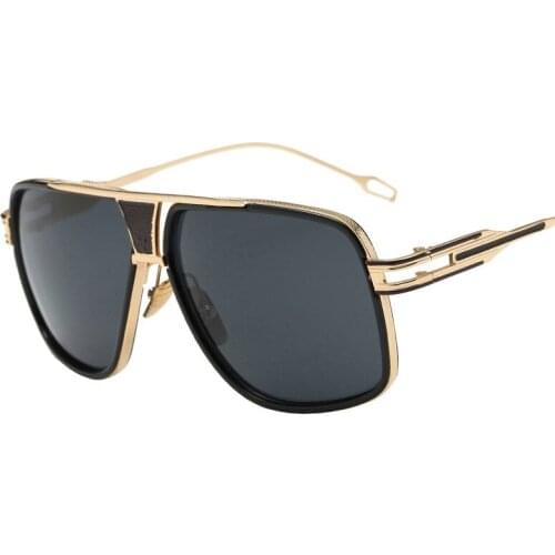 Men boy stainless steel sunglasses fashion sun glasses