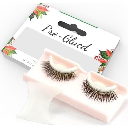 Self-sticking False Eyelashes Without Stimulation and Self-sticking Without Glue Mink Eyelashes for 3 Days Makeup Lashes