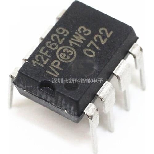 PIC12F629-I/P DIP-8 100% Original Brand New
