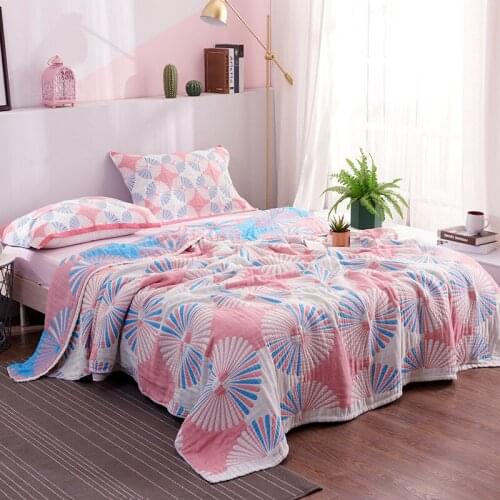 Nordic throw blanket for beds cotton adult summer cool quilt thick student blanket soft bed cover sofa towel without pillowcase