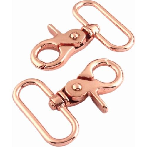 Swivel clasp Oval Swivel Trigger Clips Hooks Clips Snap Lobster Clasps Swivel Lanyards Handbag Hook with DIY Accessories