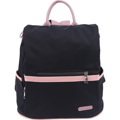 2020 Casual Oxford Backpack Women Black Waterproof Nylon School Bags For Teenage Girls High Quality Fashion Travel Tote Packbag
