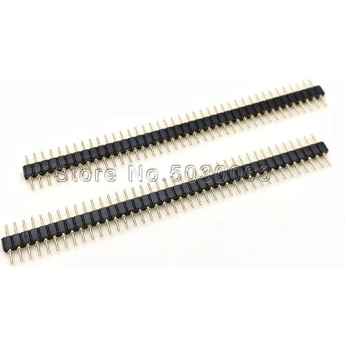 1*40 PIN Single row round hole row needle DIP spacing 2.54 mm high quality gold plating environmental protection
