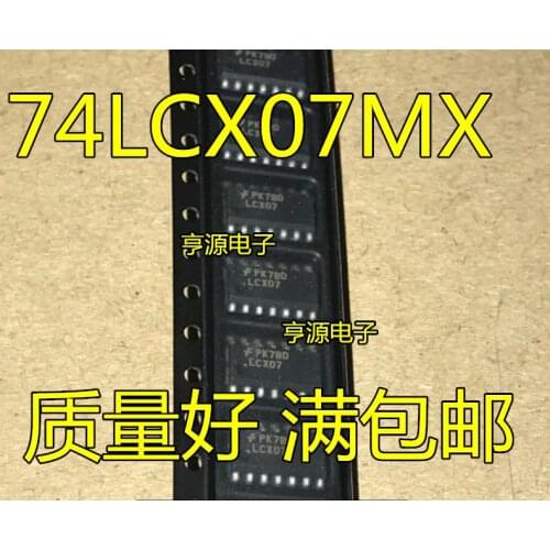 10PCS 74LCX07 74LCX07MX LCX07 IC