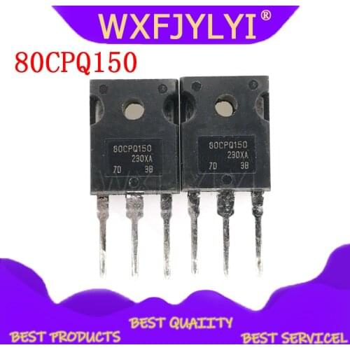 2pcs/lot 80CPQ150 80CPQ150PBF Schottky diode 80A 150V TO-247 original authentic