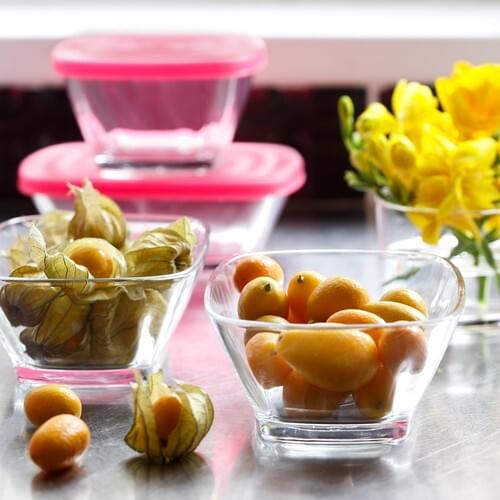 2 pcs Medium Size Bowl Bowl Glass Dish Kitchen Dishes Ice Cream Salad Dessert Yogurt Oats Crisp Cake Breakfast Bowls