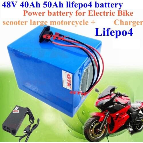 48V 40Ah 50Ah lifepo4 battery pack with built-in BMS for electric bike bicycle power tools electric scooter electric tricycles