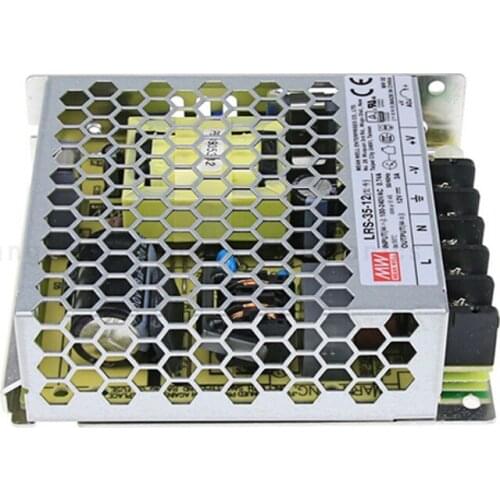 Free Shipping Original MEAN WELL LRS-35-24 110/220Vac to 24Vdc 36W 1.5A Single Output Meanwell Power Supply Unit