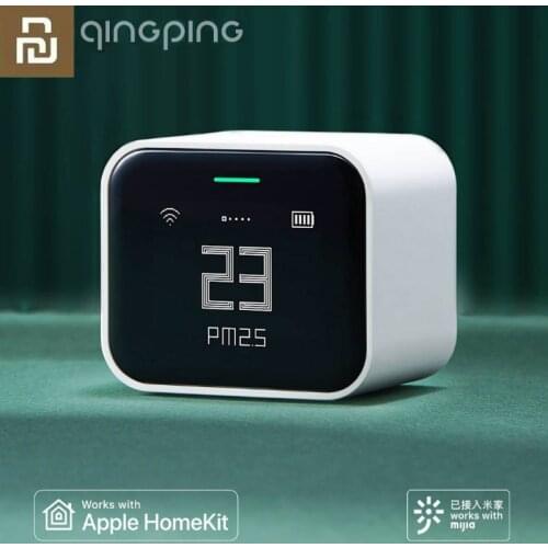 Xiaomi Qingping Air Detector lite Retina Touch IPS Screen Touch Operation pm2.5 Mi home APP Control Air Monitor apple Homekit