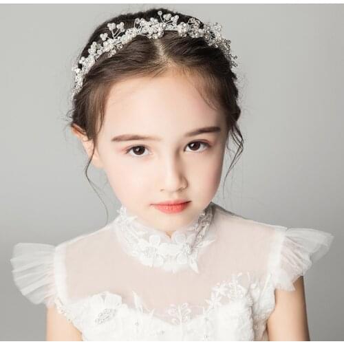Beautiful Princess Tiaras and Crowns Headband Kid Girls Prom Crown Wedding Party Accessiories Hair Jewelry