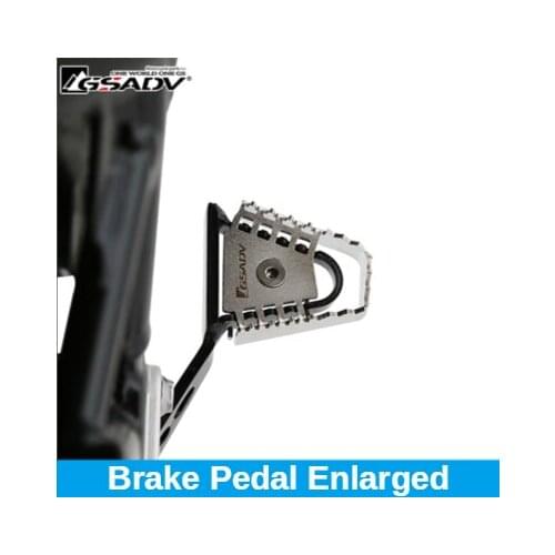 For BMW R Ninet Motorcycle Rear Brake Pedal Step Tip Plate Enlarge Extender Extension Protection Security Part