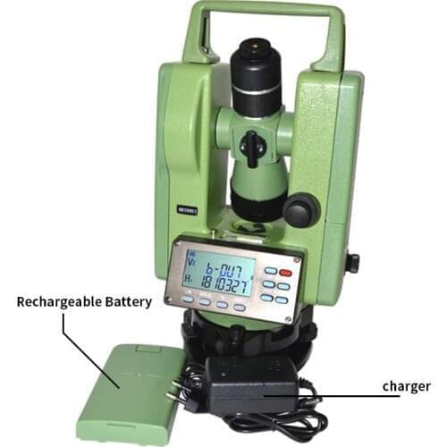 Electronic Laser Theodolite DE2A Laser Theodolite Equipment For Measuring Equipment On Site DC 6V 1PC