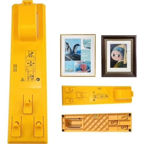 Photo Frame Photo Frame Level Ruler Multifunctional Painting Tool DIY Measuring Ruler Positioning Fixed-Point Painting Device