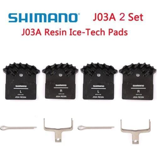 Shimano J02a J03a J04C Pads DEORE SLX XT J02a J04C Cooling Fin Ice Tech Brake Pad Mountain M7000 M8000 M9000 M6000 M785 M675