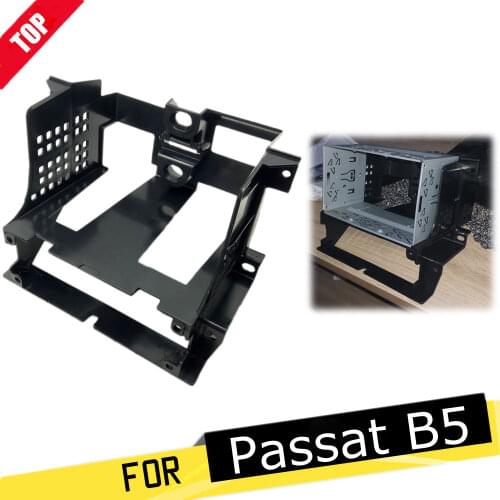 For 2001-2005 Passat B5 Box Instrument Central CD Box Radio Trim Panel Radio Frame Mounting Bracket CD Frame Bracket 3B0 858 757