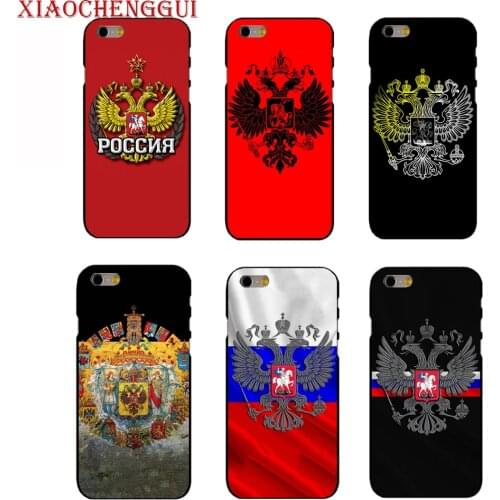 Russian coat of arms Flag Printed Phone soft Case For iphone 11 12 pro max mini se 6 6s 6 6splus 7 8 plus x XR XS MAX Case