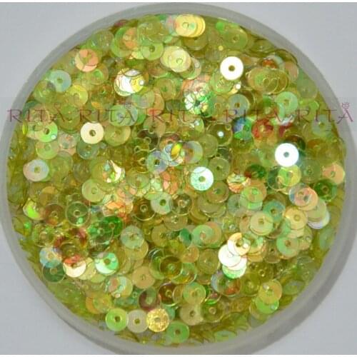 New!! 4mm Flat Round Transparent Loose Sequin Paillette Sewing,Wedding Craft,Women DIY Garment Accessory