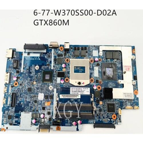 Original Product FOR Clevo w350st W70ST notebook motherboard 6-71-W3S50-D02A 6-77-W70SS0-D02A N15P-GX-A2 100% test OK